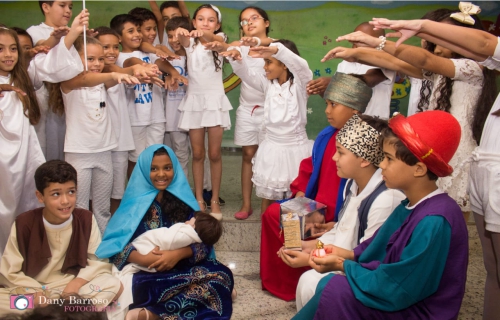 O mundo mágico do Natal no Colégio Espírita Rubens Costa Romanelli