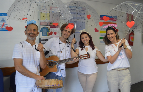 Um curso repleto de alegria