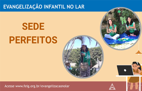 Sede Perfeitos – Turma dos Bebês (faixa etária sugerida 0 a 3 anos)