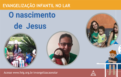 Nascimento de Jesus: O verdadeiro sentido do Natal – Turma dos Bebês (faixa etária sugerida 0 a 4 anos)