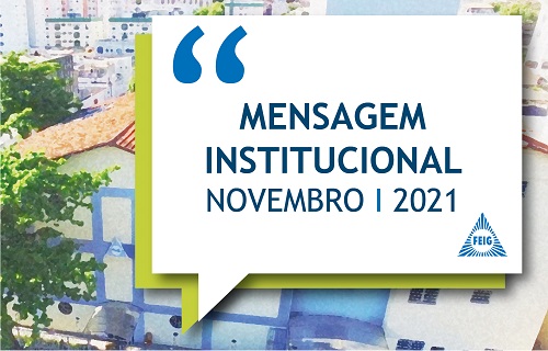 MENSAGEM INSTITUCIONAL – ATIVIDADES PRESENCIAIS PERMANECEM SUSPENSAS EM NOVEMBRO