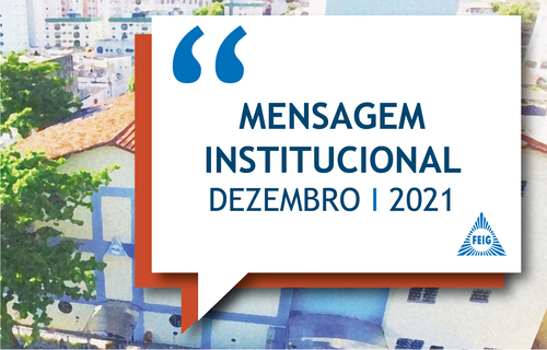 MENSAGEM INSTITUCIONAL – ATIVIDADES PRESENCIAIS PERMANECEM SUSPENSAS EM DEZEMBRO