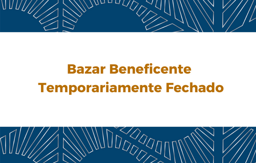 Funcionamento Bazar Beneficente