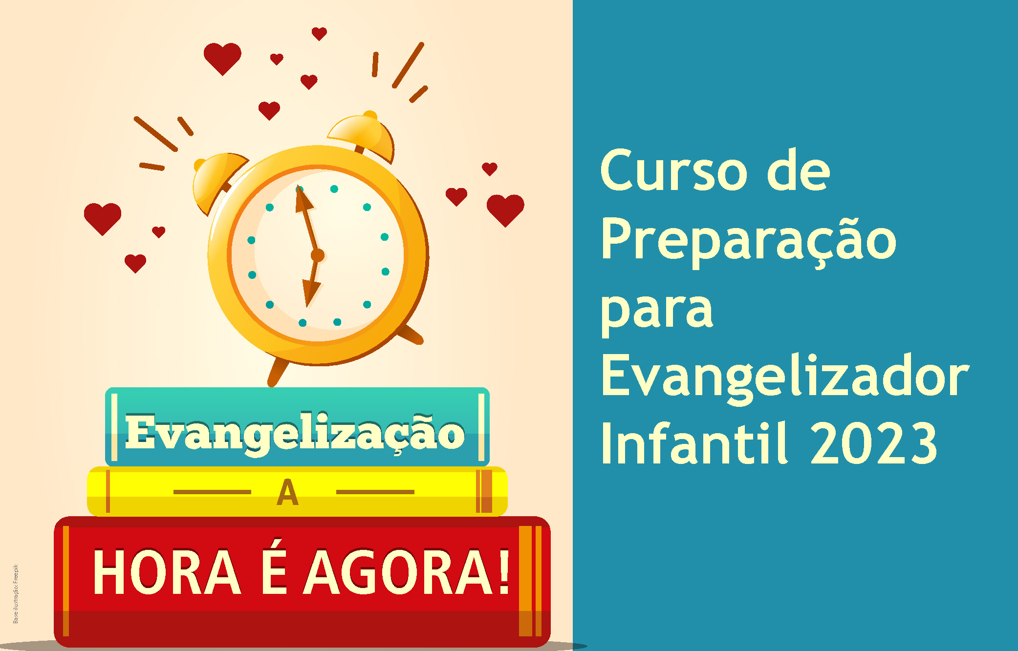 Participe do Curso de Evangelizador Infantil 2023
