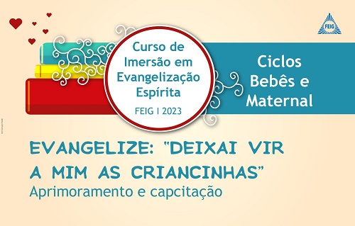 Participe do Curso de Imersão em Evangelização Espírita
