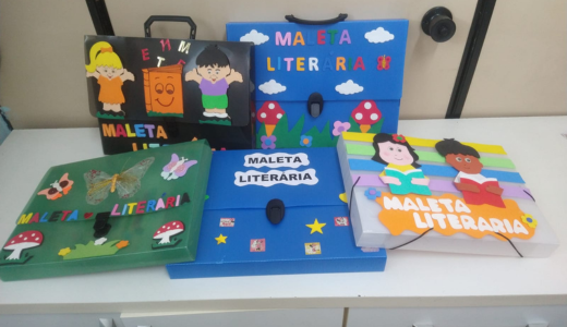 Projeto Maleta Literária: espaço de trabalho e imaginação, ponte entre família e escola