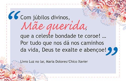 Feliz dia das mães!