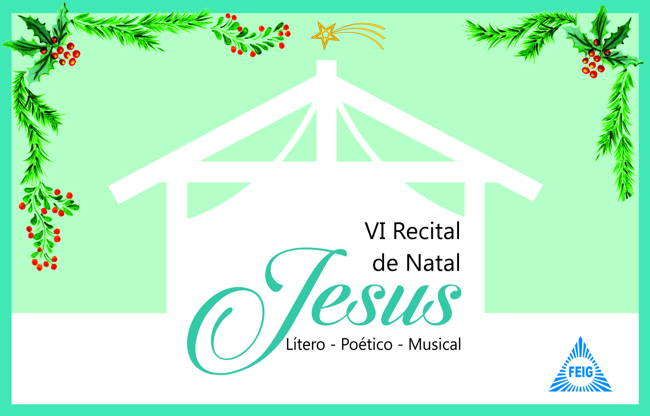 Participe do VI Recital de Natal Jesus