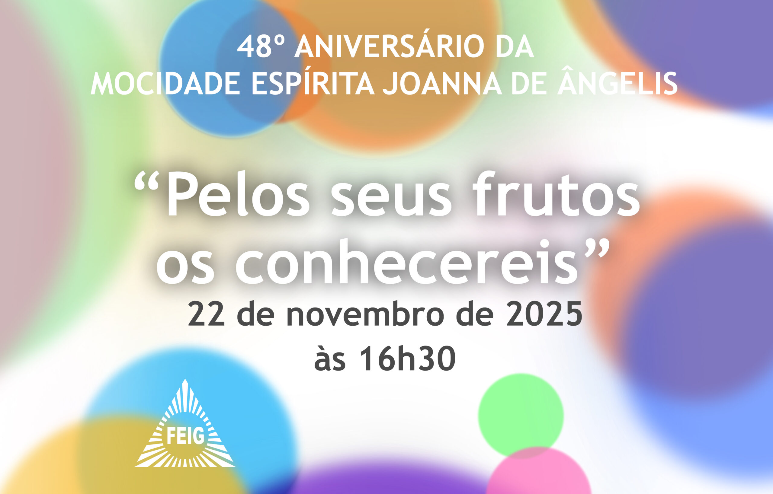 Mocidade Espírita Joanna de Ângelis celebra 48 anos