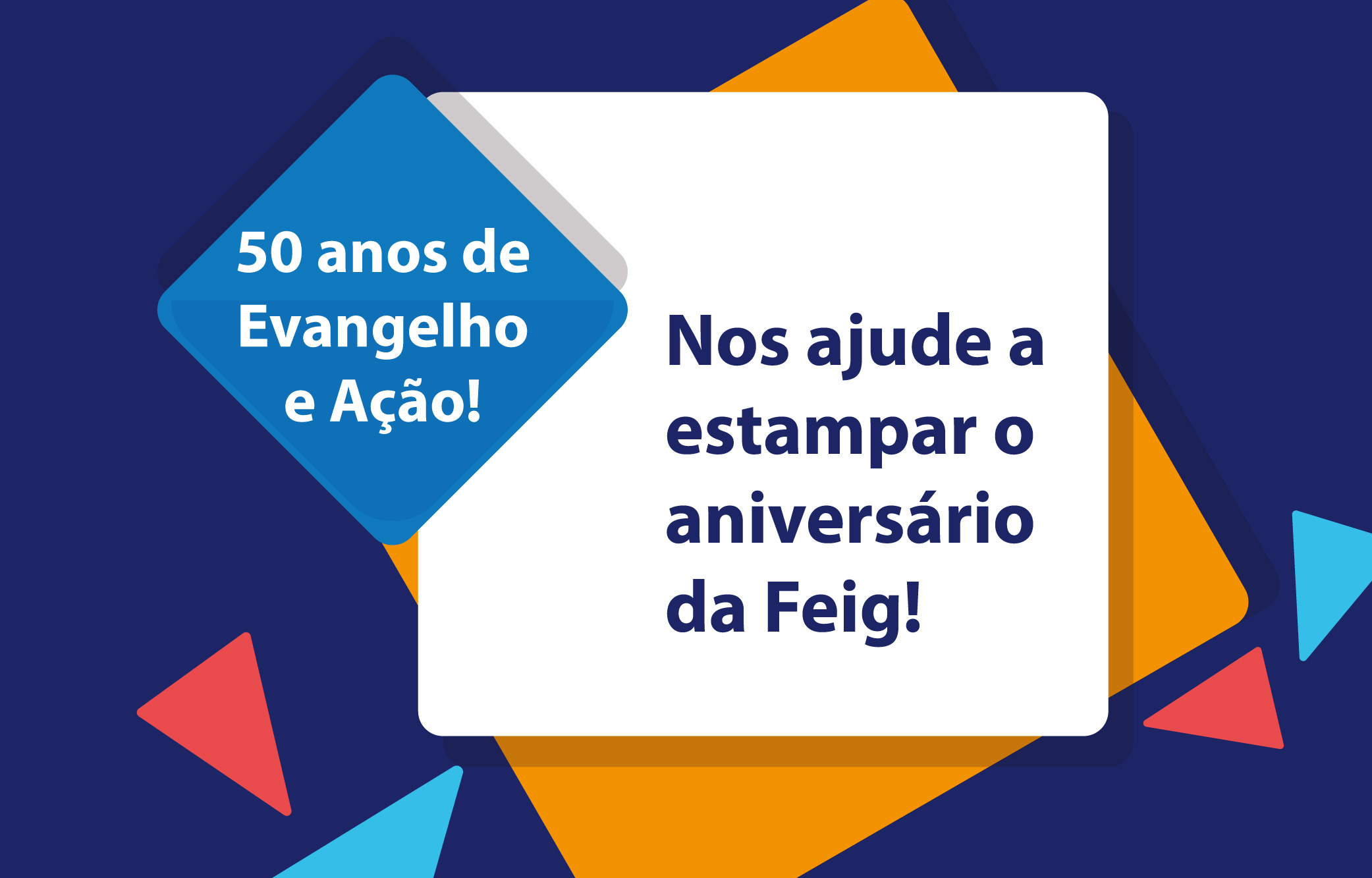 Feig lança concurso para estampa comemorativa dos 50 anos